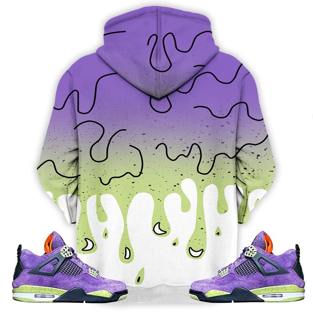 Melanin 80S Baby Sneaker Shirt Match Retro Canyon Purple 4S, Jordan 4 Canyon Purple Hoodie Sweatshirt Tee All Over Print MKO Shirt