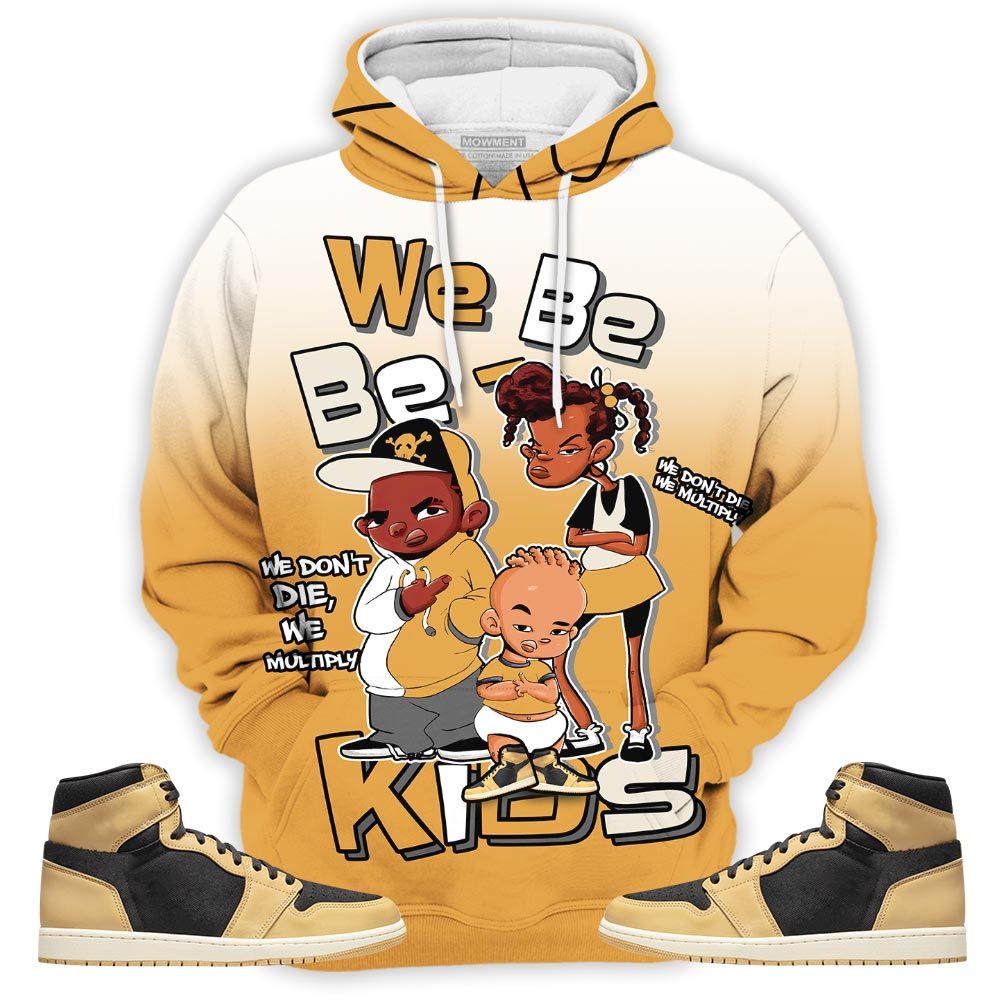 Melanin 80S Baby Sneaker Shirt Match Retro Heirloom 1S, Jordan 1 Retro High Og Heirloom Hoodie Sweatshirt Tee All Over Print MKO Shirt Melanin 80S Baby Sneaker Shirt Match Retro Heirloom 1S, Jordan 1 Retro High Og Heirloom Hoodie Sweatshirt Tee All Over Print MKO Shirt