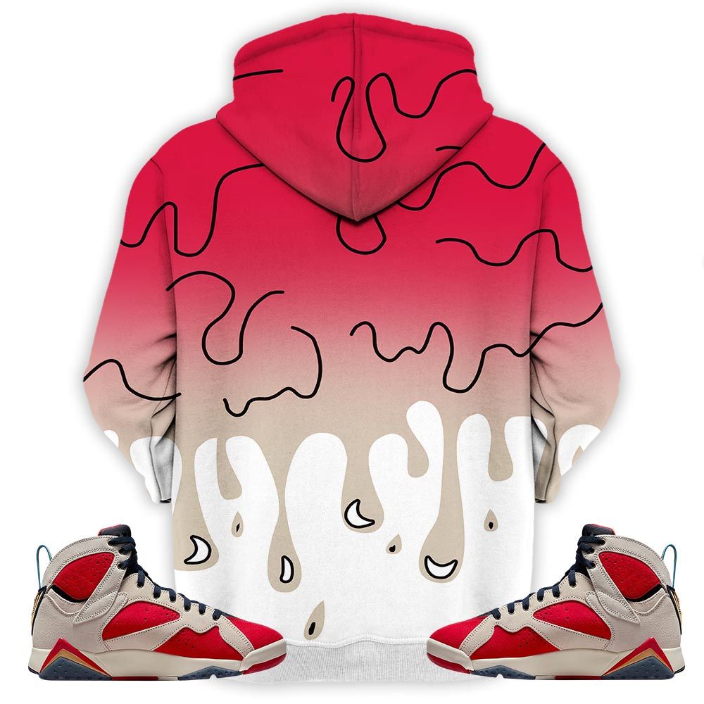 Melanin 80S Baby Sneaker Shirt Match Retro Trophy Room 7S, Jordan 7 Trophy Room Hoodie Sweatshirt Tee All Over Print MKO Shirt