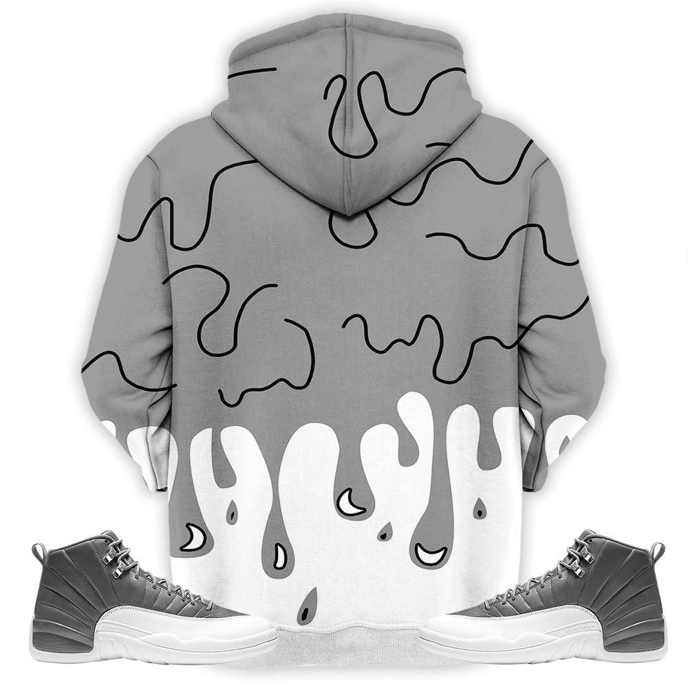 Melanin 80S Baby Sneaker Shirt Match Stealth 12S, Jordan 12 Retro Stealth Hoodie Sweatshirt Tee All Over Print MKO Shirt