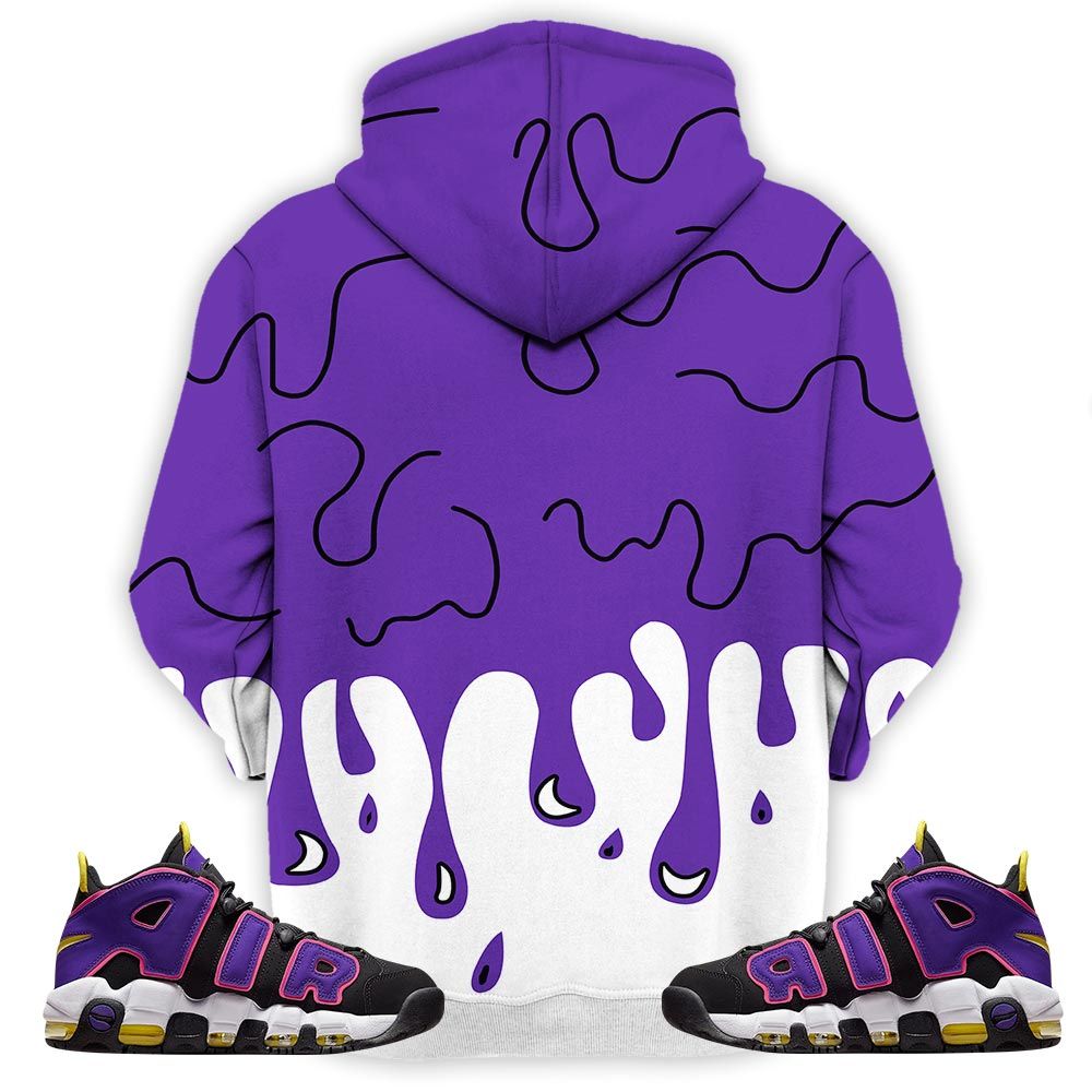 Melanin 80S Baby Sneaker Shirt Match Uptempo Black Multi Color, Air More Uptempo Black Court Purple Hoodie Sweatshirt Tee All Over Print MKO Shirt
