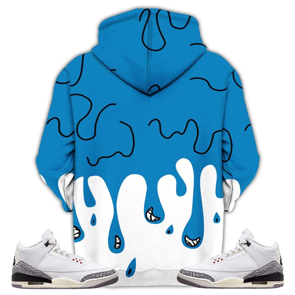 Melanin 80S Baby Sneaker Shirt Match Wizards 3S, Jordan Retro 3 White Cement Hoodie Sweatshirt Tee All Over Print MKO Shirt