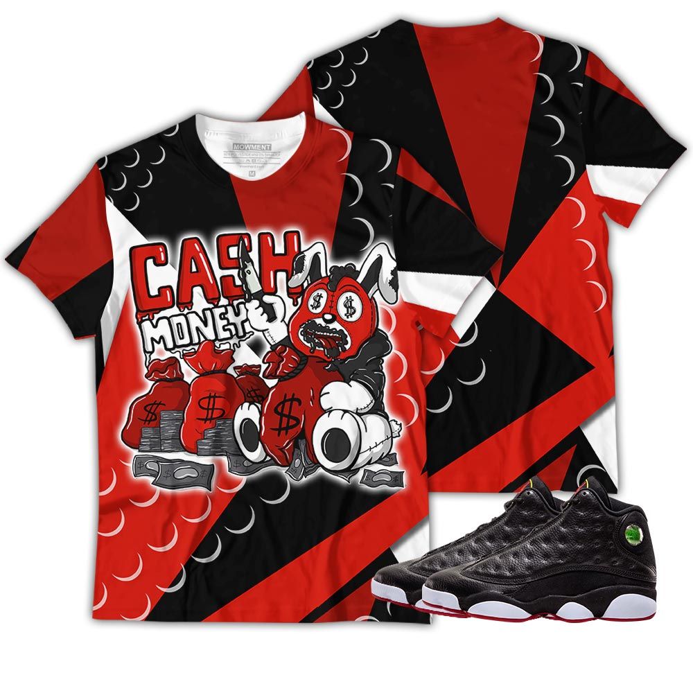 Melanin Cash Money Bear Sneaker Shirt Match Retro Playoffs 13S, Jordan 13 Playoffs Hoodie Sweatshirt Tee All Over Print MKO Shirt Melanin Cash Money Bear Sneaker Shirt Match Retro Playoffs 13S, Jordan 13 Playoffs Hoodie Sweatshirt Tee All Over Print MKO Shirt
