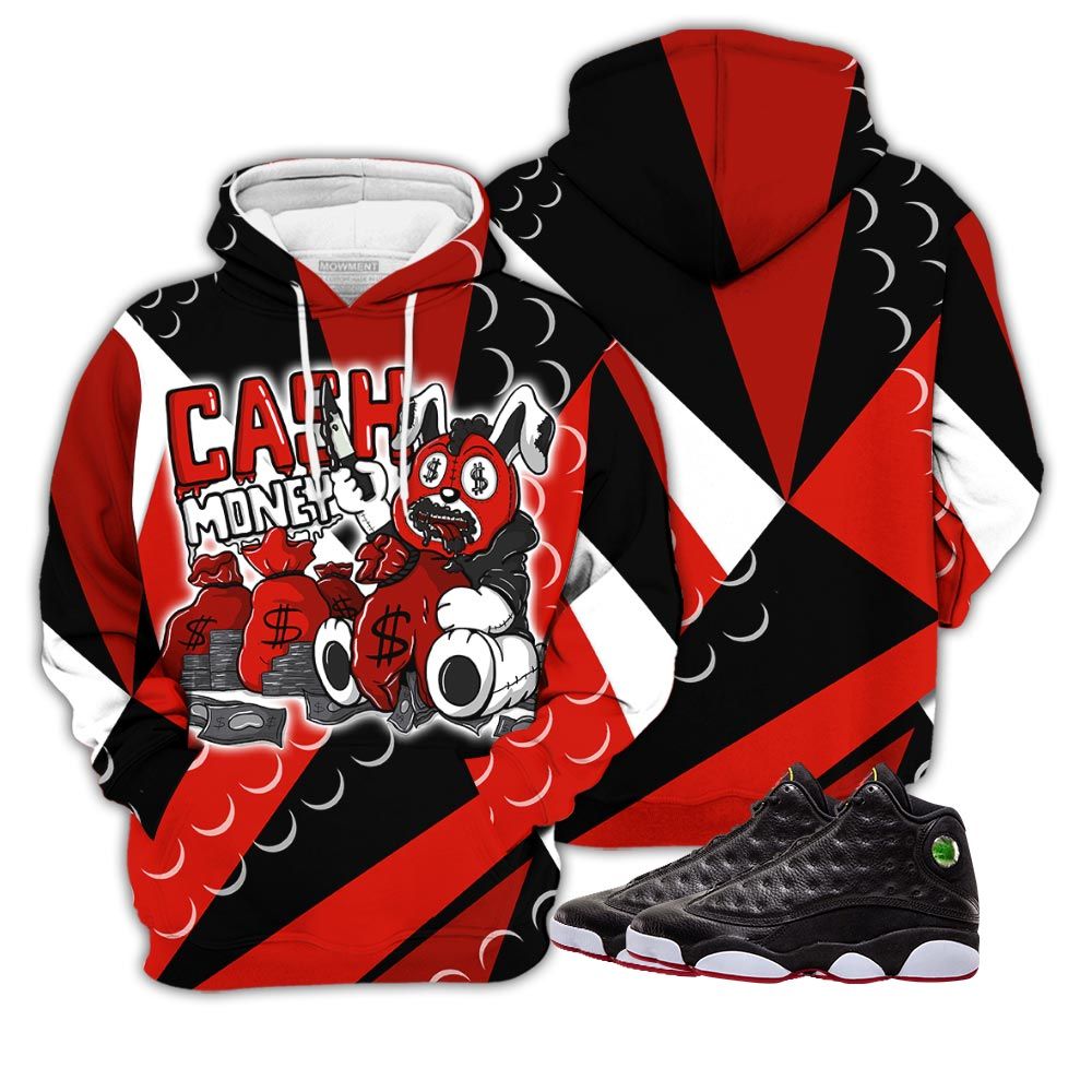 Melanin Cash Money Bear Sneaker Shirt Match Retro Playoffs 13S, Jordan 13 Playoffs Hoodie Sweatshirt Tee All Over Print MKO Shirt Melanin Cash Money Bear Sneaker Shirt Match Retro Playoffs 13S, Jordan 13 Playoffs Hoodie Sweatshirt Tee All Over Print MKO Shirt