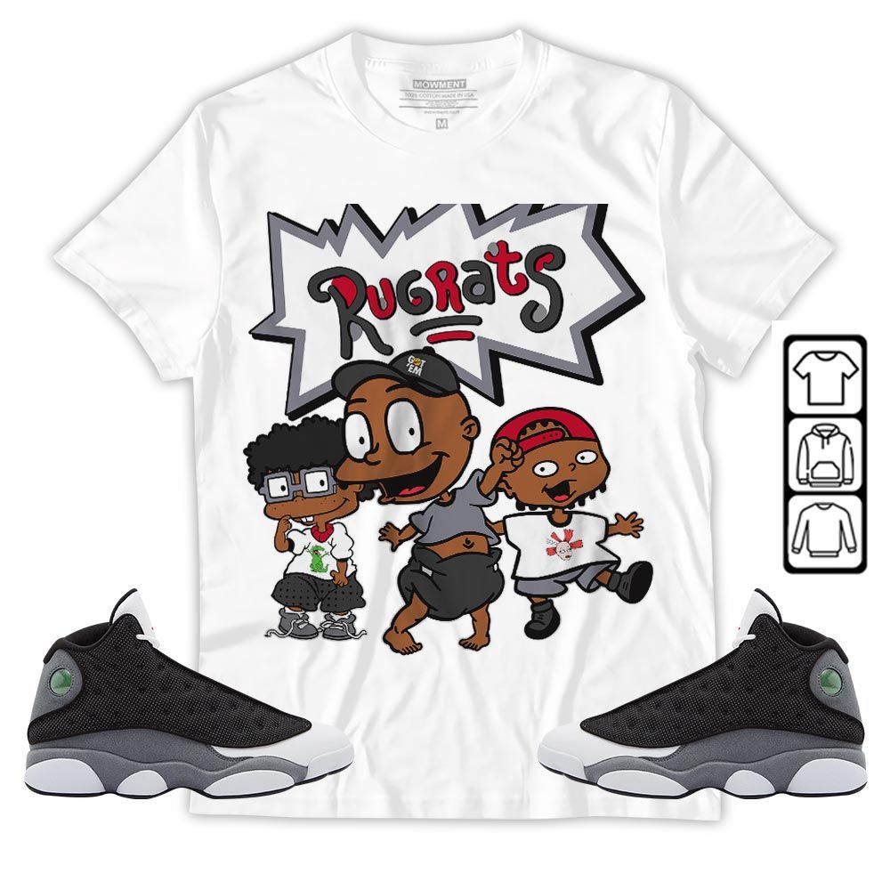 Melanin Kid Sneaker Shirt Match Black Flint 13s, Jordan Retro 13 Black Flint MKO T-Shirt