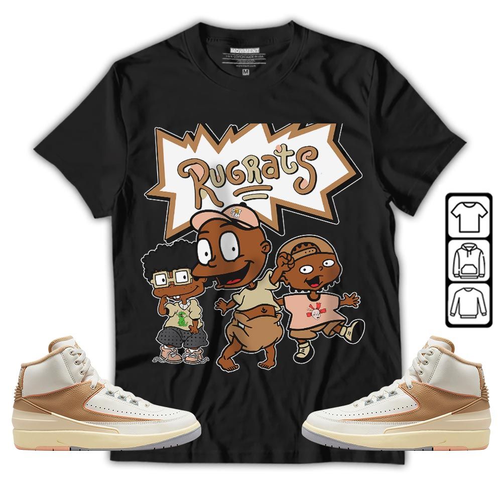 Melanin Kid Sneaker Shirt Match Retro Craft 2s, Jordan 2 Craft MKO T-Shirt