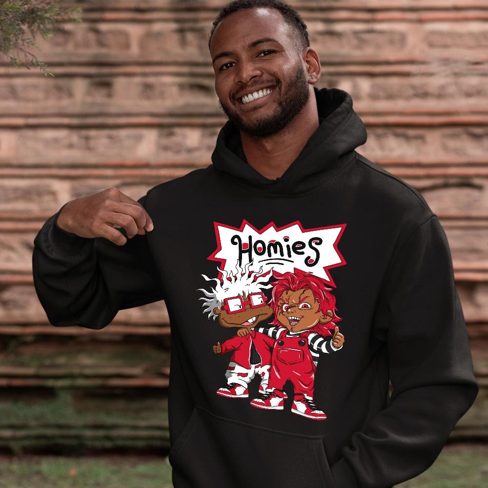 Melanin Kids 90s Rugrats Chucky Chuckie Homie Sneaker Shirt Match High OG Chicago 1s, Jordan 1 Lost Found Chicago MKO T-Shirt Melanin Kids 90s Rugrats Chucky Chuckie Homie Sneaker Shirt Match High OG Chicago 1s, Jordan 1 Lost Found Chicago MKO T-Shirt