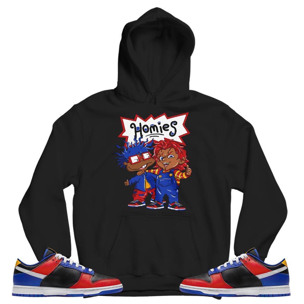 Melanin Kids 90s Rugrats Chucky Chuckie Homie Sneaker Shirt Match Low TSU Tiger, Dunk Low TSU Tiger MKO T-Shirt