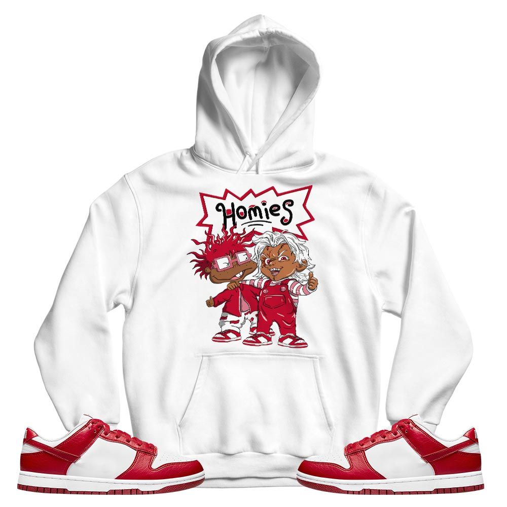 Melanin Kids 90s Rugrats Chucky Chuckie Homie Sneaker Shirt Match Next Nature White Gym Red, Dunk Low Gym Red MKO T-Shirt Melanin Kids 90s Rugrats Chucky Chuckie Homie Sneaker Shirt Match Next Nature White Gym Red, Dunk Low Gym Red MKO T-Shirt