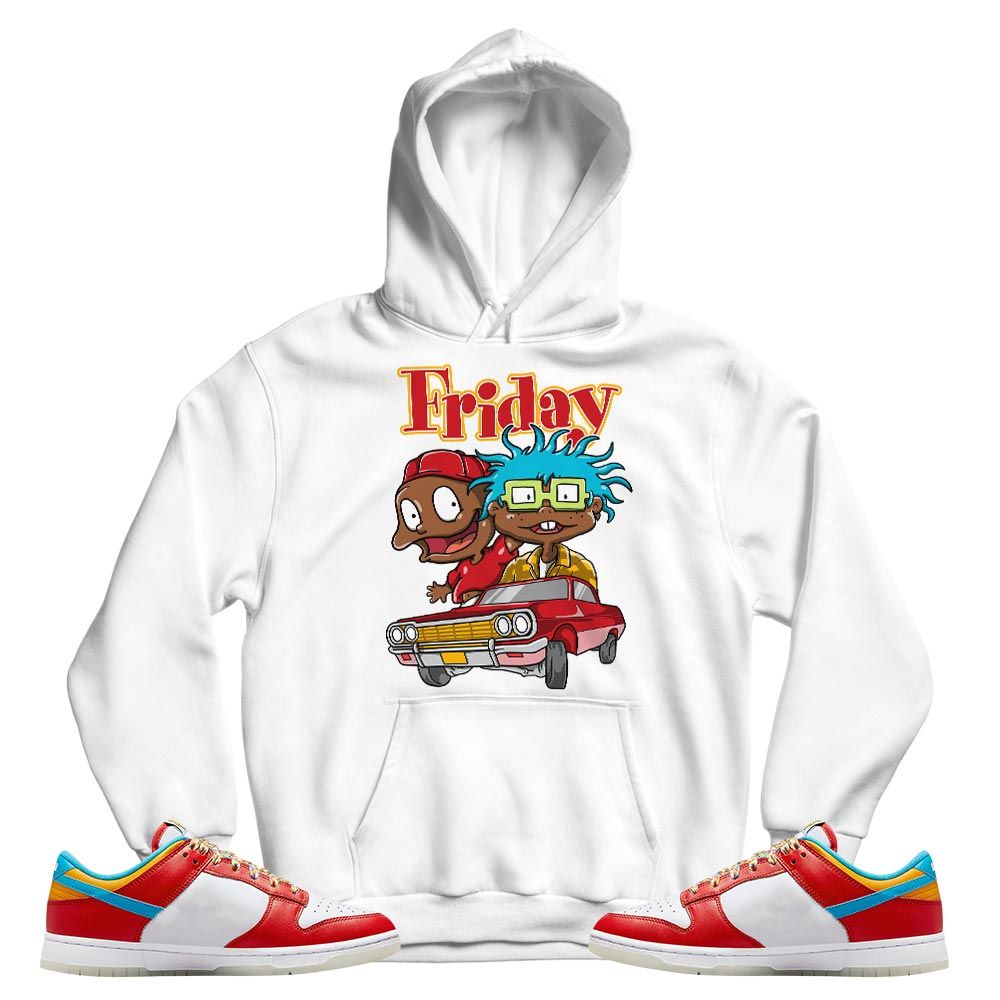 Melanin Kids Friday Cartoon 90s Sneaker Shirt Match Fruity Pebbles Shoes, Dunk Low Fruity Pebbles MKO T-Shirt Melanin Kids Friday Cartoon 90s Sneaker Shirt Match Fruity Pebbles Shoes, Dunk Low Fruity Pebbles MKO T-Shirt
