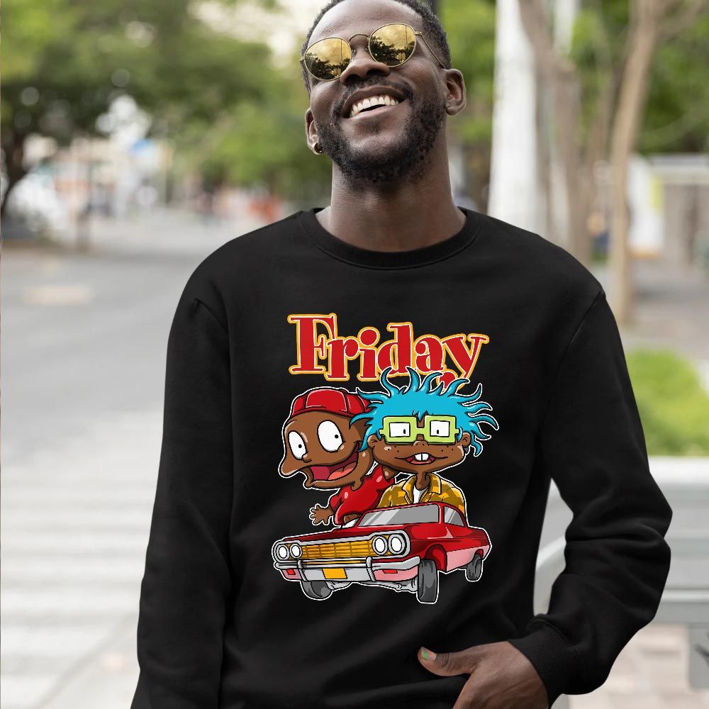 Melanin Kids Friday Cartoon 90s Sneaker Shirt Match Fruity Pebbles Shoes, Dunk Low Fruity Pebbles MKO T-Shirt Melanin Kids Friday Cartoon 90s Sneaker Shirt Match Fruity Pebbles Shoes, Dunk Low Fruity Pebbles MKO T-Shirt