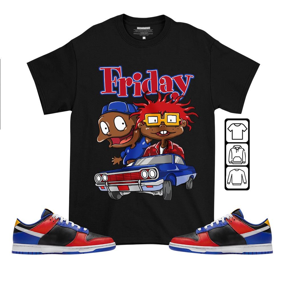Melanin Kids Friday Cartoon 90s Sneaker Shirt Match Low TSU Tiger, Dunk Low TSU Tiger MKO T-Shirt Melanin Kids Friday Cartoon 90s Sneaker Shirt Match Low TSU Tiger, Dunk Low TSU Tiger MKO T-Shirt