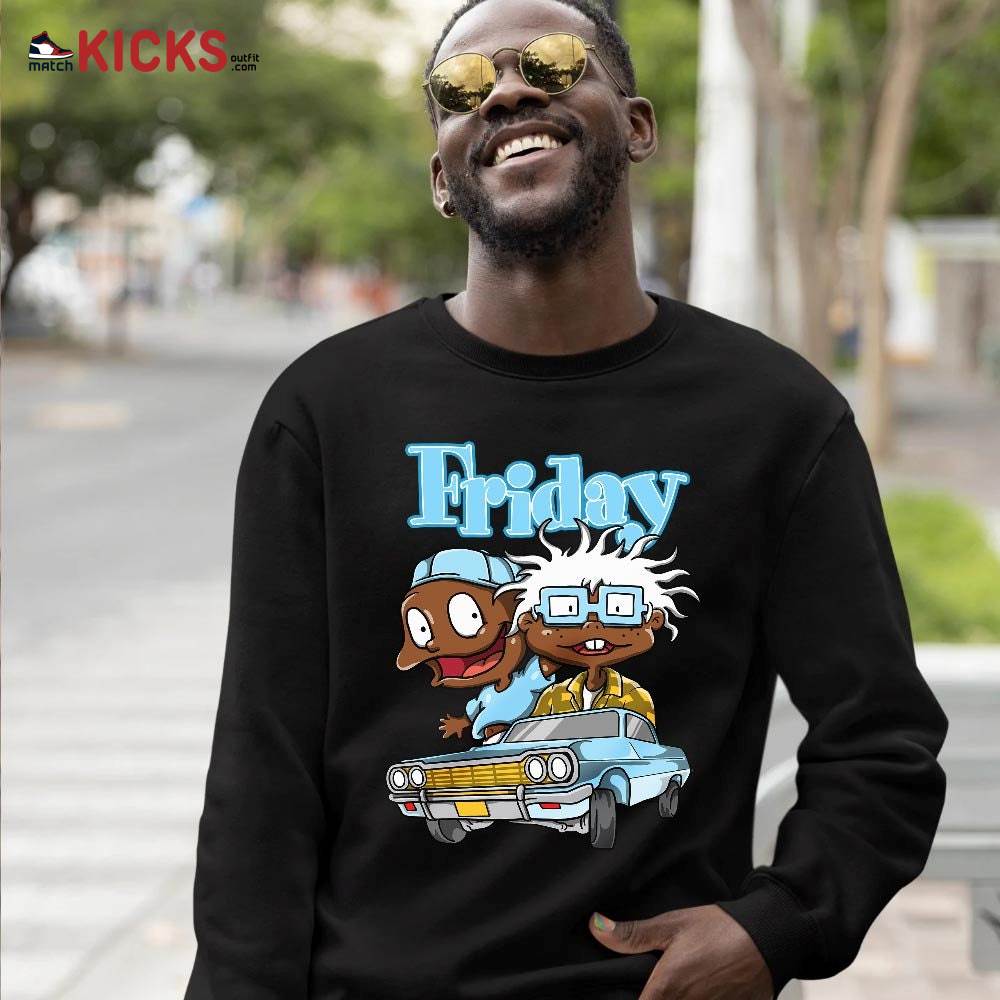 Melanin Kids Friday Rugrats Sneaker Shirt Match Dunk High Blue Chill, Dunk High Homer Simpson MKO T-Shirt Melanin Kids Friday Rugrats Sneaker Shirt Match Dunk High Blue Chill, Dunk High Homer Simpson MKO T-Shirt
