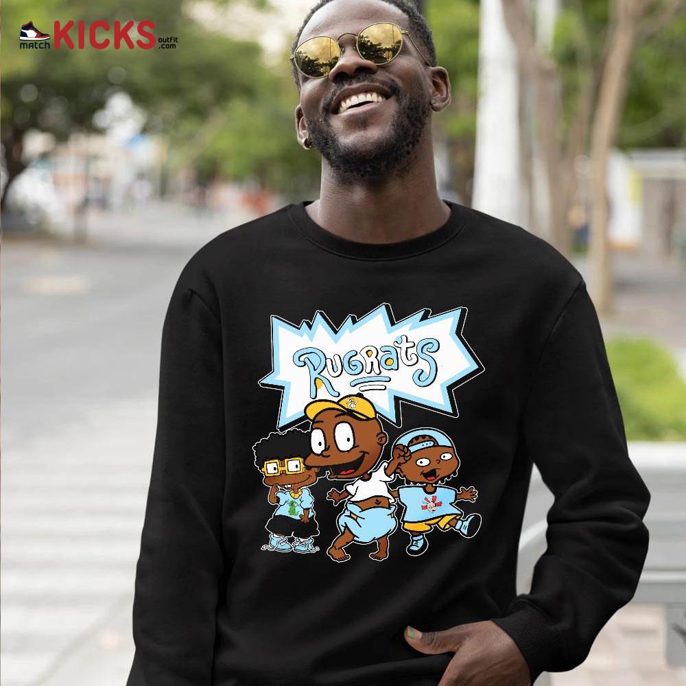 Melanin Rugrats Kid Sneaker Shirt Match Dunk High Blue Chill, Dunk High Homer Simpson MKO T-Shirt Melanin Rugrats Kid Sneaker Shirt Match Dunk High Blue Chill, Dunk High Homer Simpson MKO T-Shirt