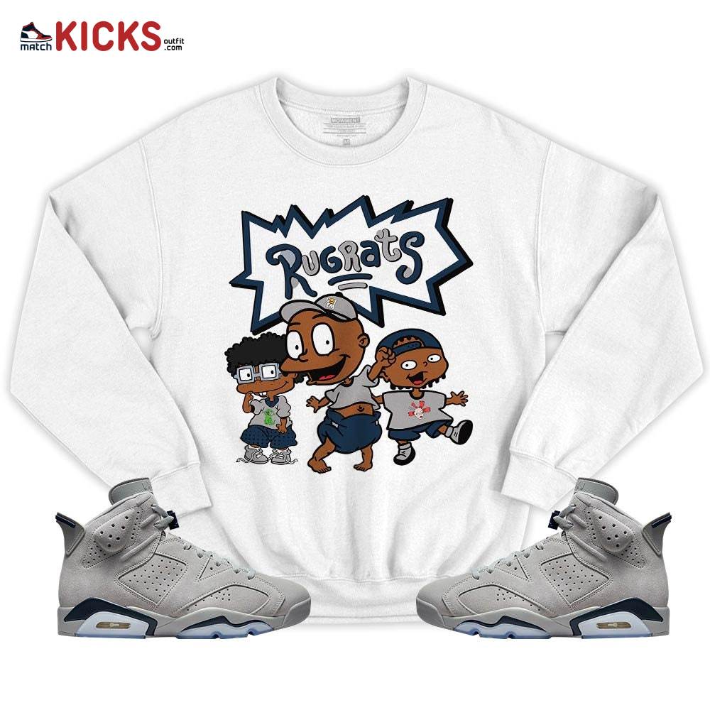Melanin Rugrats Kid Sneaker Shirt Match Georgetown 6s, Jordan 6 Retro Georgetown MKO T-Shirt Melanin Rugrats Kid Sneaker Shirt Match Georgetown 6s, Jordan 6 Retro Georgetown MKO T-Shirt