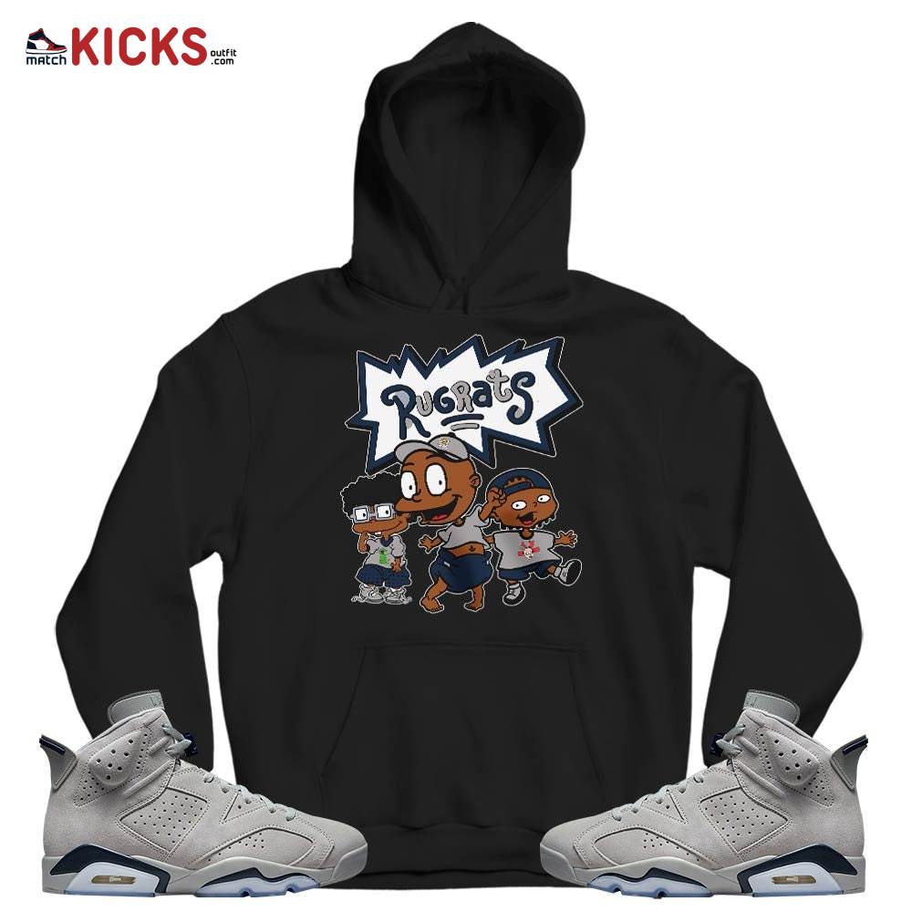 Melanin Rugrats Kid Sneaker Shirt Match Georgetown 6s, Jordan 6 Retro Georgetown MKO T-Shirt Melanin Rugrats Kid Sneaker Shirt Match Georgetown 6s, Jordan 6 Retro Georgetown MKO T-Shirt