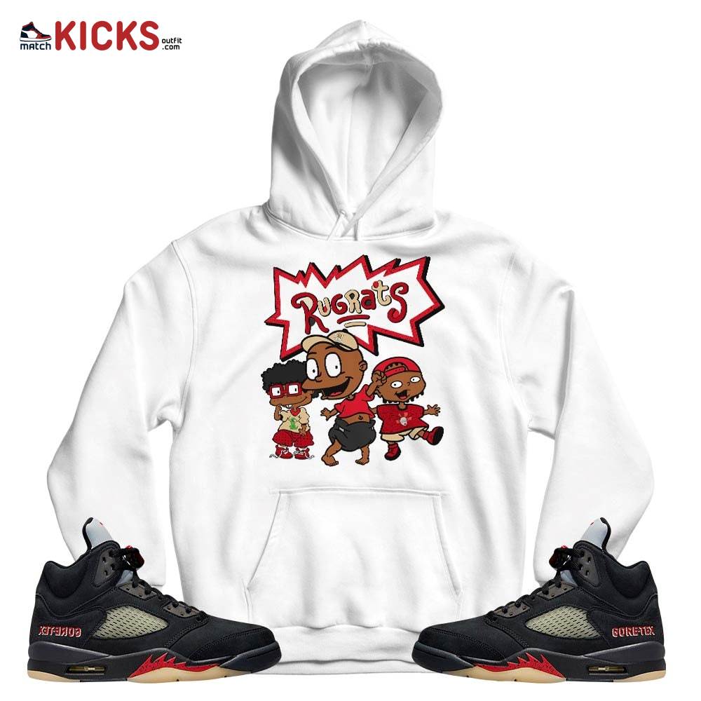 Melanin Rugrats Kid Sneaker Shirt Match Gore-Tex 5s, Jordan 5 GORE-TEX Off Noir MKO T-Shirt Melanin Rugrats Kid Sneaker Shirt Match Gore-Tex 5s, Jordan 5 GORE-TEX Off Noir MKO T-Shirt