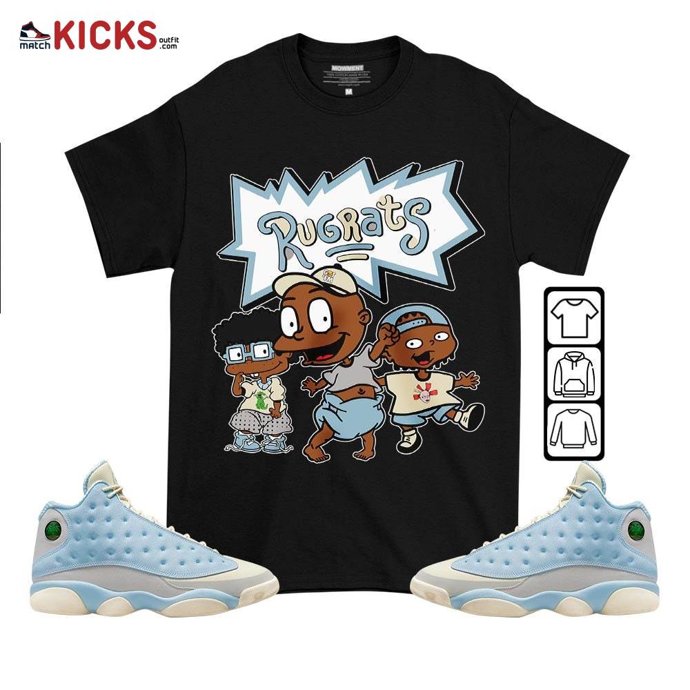Melanin Rugrats Kid Sneaker Shirt Match SoleFly 13s, Jordan 13 Retro SoleFly MKO T-Shirt