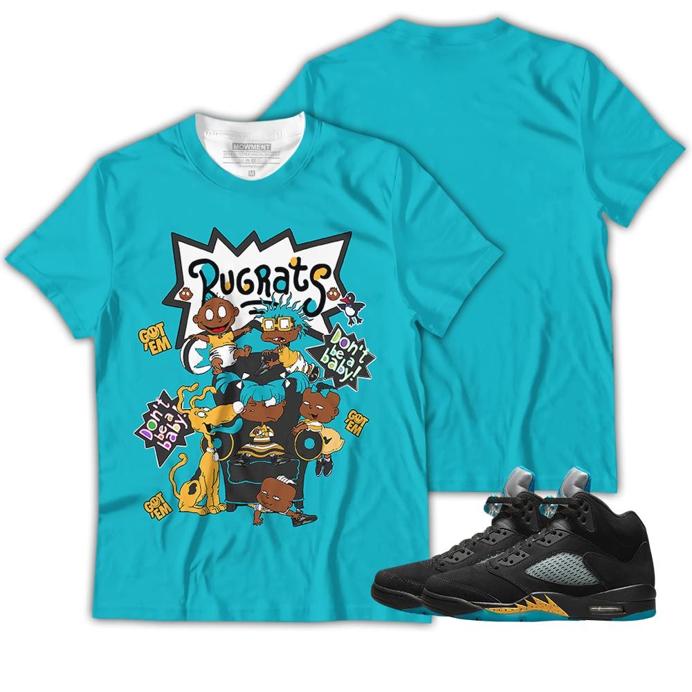 Melanin Rugrats Kids 90S Got Em 2D Sneaker Shirt Match 2023 Retro Aqua 5S, Jordan 5 Aqua Hoodie Sweatshirt Tee All Over Print MKO Shirt Melanin Rugrats Kids 90S Got Em 2D Sneaker Shirt Match 2023 Retro Aqua 5S, Jordan 5 Aqua Hoodie Sweatshirt Tee All Over Print MKO Shirt