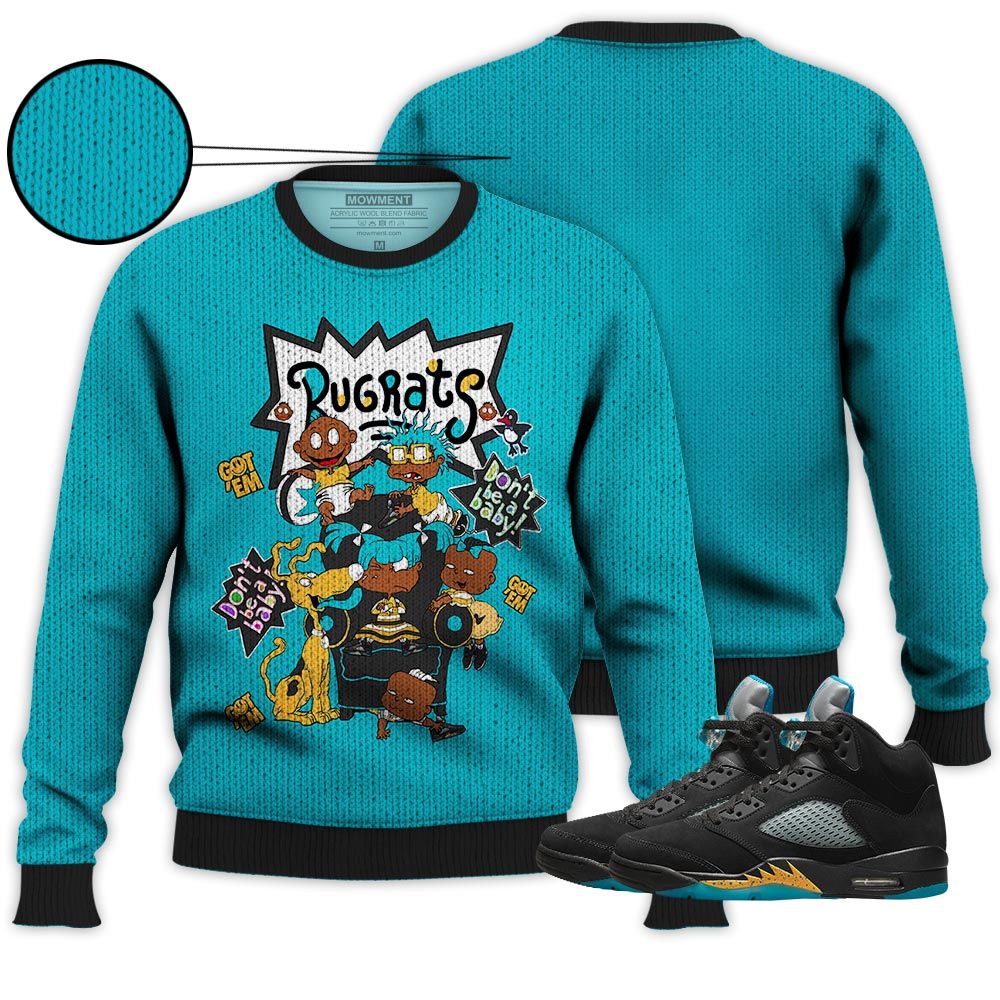 Melanin Rugrats Kids 90S Got Em 2D Sneaker Shirt Match 2023 Retro Aqua 5S, Jordan 5 Aqua Hoodie Sweatshirt Tee All Over Print MKO Shirt Melanin Rugrats Kids 90S Got Em 2D Sneaker Shirt Match 2023 Retro Aqua 5S, Jordan 5 Aqua Hoodie Sweatshirt Tee All Over Print MKO Shirt
