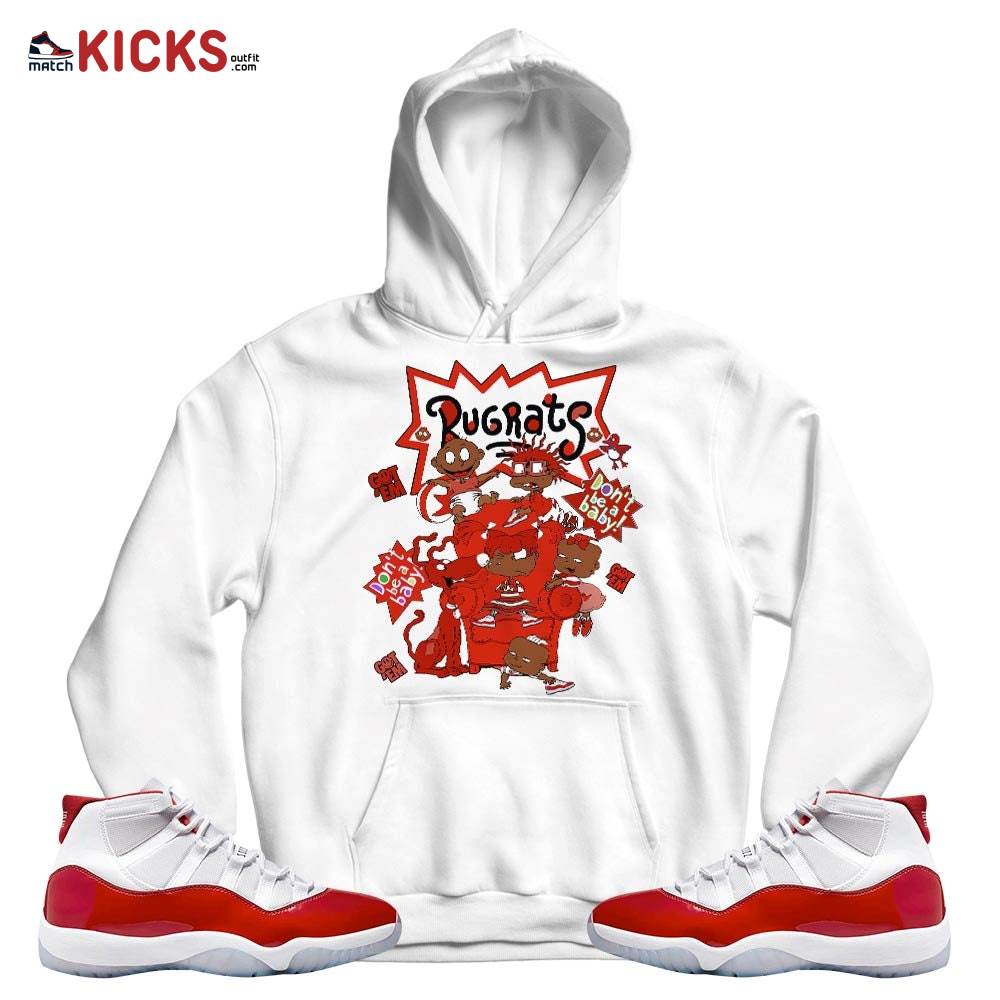 Melanin Rugrats Kids 90’s Got Em Sneaker Shirt Match Cherry 11s, Jordan 11 Retro Cherry MKO T-Shirt Melanin Rugrats Kids 90’s Got Em Sneaker Shirt Match Cherry 11s, Jordan 11 Retro Cherry MKO T-Shirt