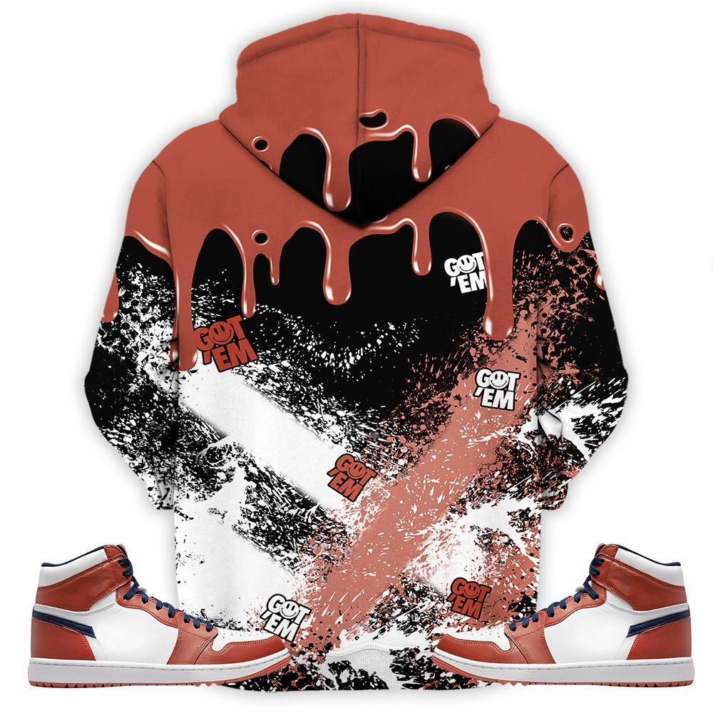 Melanin Rugrats Kids 90S Got Em Sneaker Shirt Match Eastside Golf 1S, Jordan 1 High Eastside Golf Hoodie Sweatshirt Tee All Over Print MKO Shirt