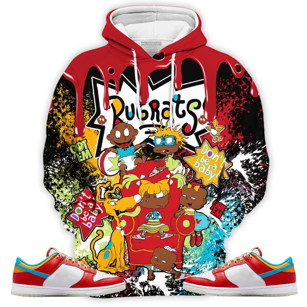 Melanin Rugrats Kids 90S Got Em Sneaker Shirt Match Fruity Pebbles Dunk Low, Dunk Low Fruity Pebbles Hoodie Sweatshirt Tee All Over Print MKO Shirt Melanin Rugrats Kids 90S Got Em Sneaker Shirt Match Fruity Pebbles Dunk Low, Dunk Low Fruity Pebbles Hoodie Sweatshirt Tee All Over Print MKO Shirt