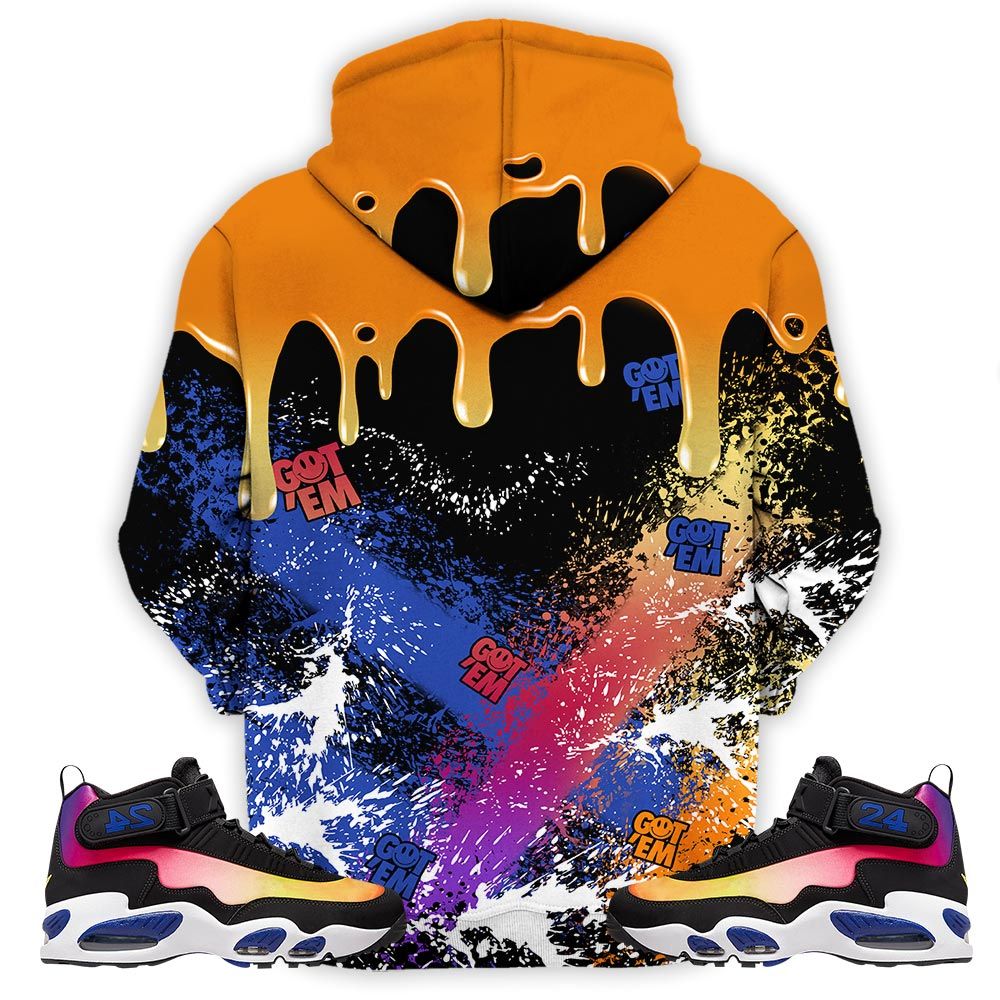 Melanin Rugrats Kids 90S Got Em Sneaker Shirt Match Max 1 Los Angeles, Air Griffey Max 1 Los Angeles Hoodie Sweatshirt Tee All Over Print MKO Shirt
