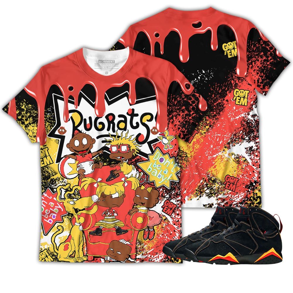Melanin Rugrats Kids 90S Got Em Sneaker Shirt Match Retro Citrus 7S, Jordan 7 Retro Citrus Hoodie Sweatshirt Tee All Over Print MKO Shirt Melanin Rugrats Kids 90S Got Em Sneaker Shirt Match Retro Citrus 7S, Jordan 7 Retro Citrus Hoodie Sweatshirt Tee All Over Print MKO Shirt