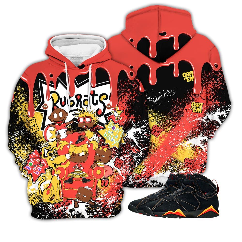 Melanin Rugrats Kids 90S Got Em Sneaker Shirt Match Retro Citrus 7S, Jordan 7 Retro Citrus Hoodie Sweatshirt Tee All Over Print MKO Shirt Melanin Rugrats Kids 90S Got Em Sneaker Shirt Match Retro Citrus 7S, Jordan 7 Retro Citrus Hoodie Sweatshirt Tee All Over Print MKO Shirt