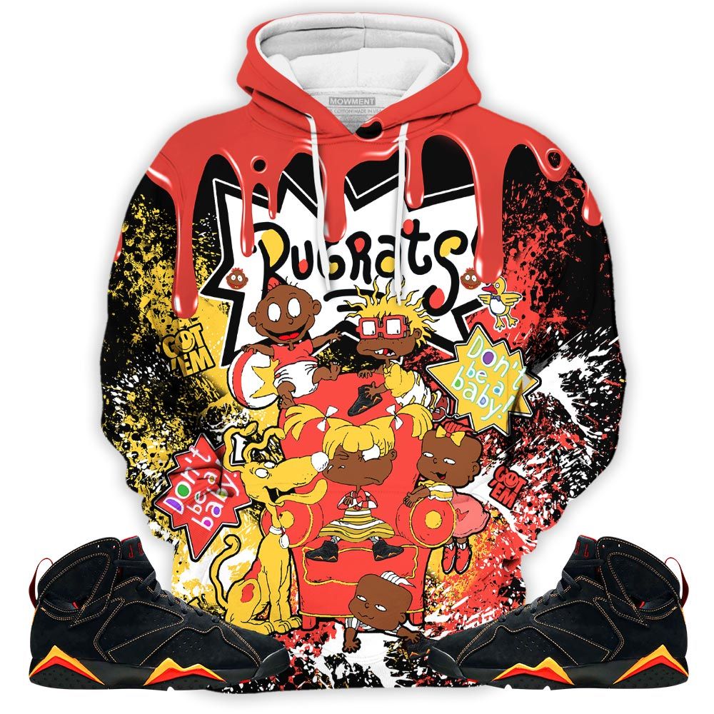 Melanin Rugrats Kids 90S Got Em Sneaker Shirt Match Retro Citrus 7S, Jordan 7 Retro Citrus Hoodie Sweatshirt Tee All Over Print MKO Shirt Melanin Rugrats Kids 90S Got Em Sneaker Shirt Match Retro Citrus 7S, Jordan 7 Retro Citrus Hoodie Sweatshirt Tee All Over Print MKO Shirt