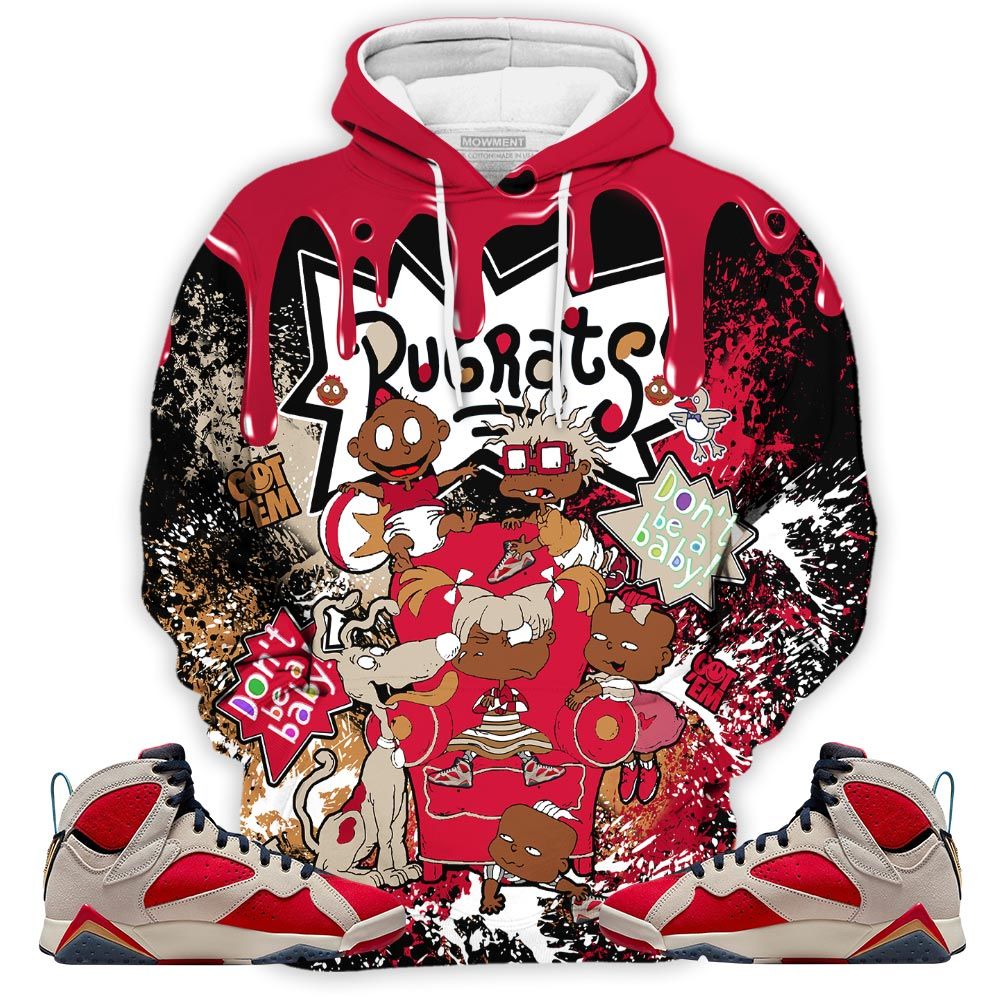Melanin Rugrats Kids 90S Got Em Sneaker Shirt Match Retro Trophy Room 7S, Jordan 7 Trophy Room Hoodie Sweatshirt Tee All Over Print MKO Shirt Melanin Rugrats Kids 90S Got Em Sneaker Shirt Match Retro Trophy Room 7S, Jordan 7 Trophy Room Hoodie Sweatshirt Tee All Over Print MKO Shirt