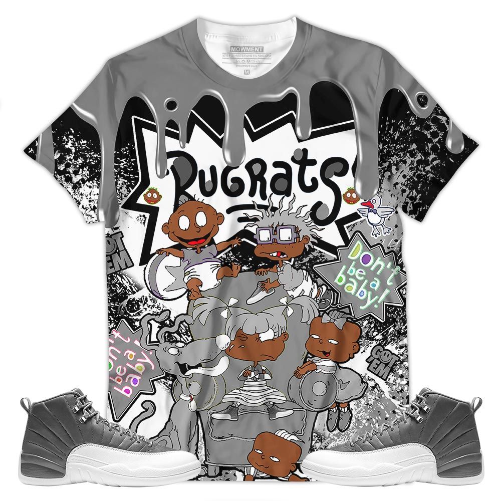 Melanin Rugrats Kids 90S Got Em Sneaker Shirt Match Stealth 12S, Jordan 12 Retro Stealth Hoodie Sweatshirt Tee All Over Print MKO Shirt Melanin Rugrats Kids 90S Got Em Sneaker Shirt Match Stealth 12S, Jordan 12 Retro Stealth Hoodie Sweatshirt Tee All Over Print MKO Shirt