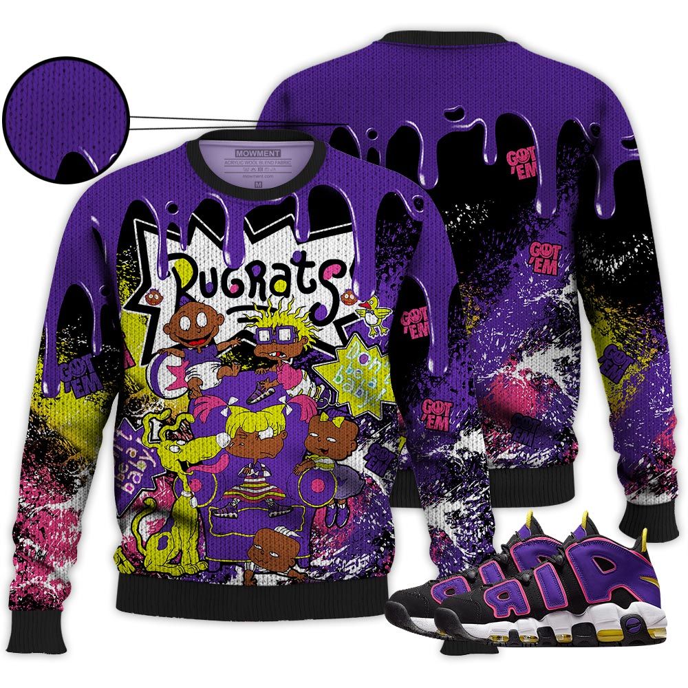 Melanin Rugrats Kids 90S Got Em Sneaker Shirt Match Uptempo Black Multi Color, Air More Uptempo Black Court Purple Hoodie Sweatshirt Tee All Over Print MKO Shirt Melanin Rugrats Kids 90S Got Em Sneaker Shirt Match Uptempo Black Multi Color, Air More Uptempo Black Court Purple Hoodie Sweatshirt Tee All Over Print MKO Shirt