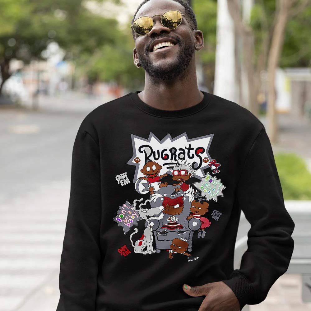 Melanin Rugrats Kids 90s Sneaker Shirt Match Black Flint 13s, Jordan Retro 13 Black Flint MKO T-Shirt Melanin Rugrats Kids 90s Sneaker Shirt Match Black Flint 13s, Jordan Retro 13 Black Flint MKO T-Shirt