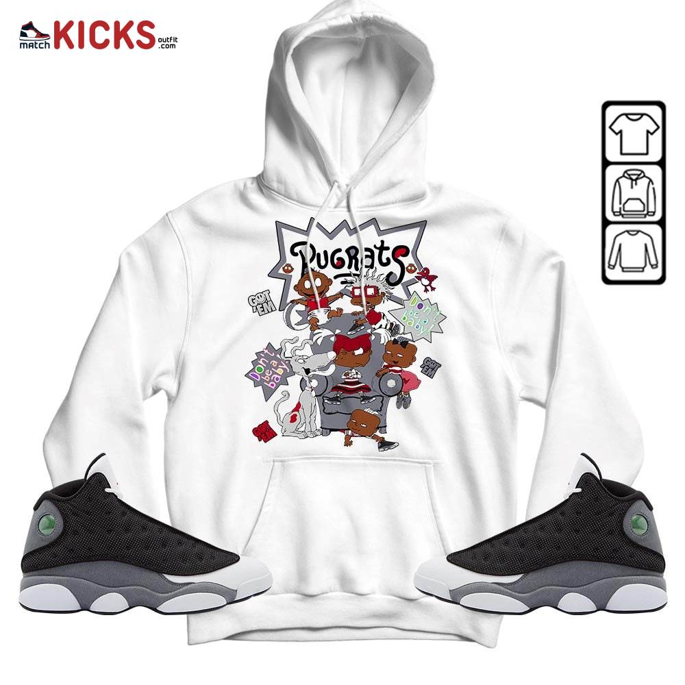 Melanin Rugrats Kids 90’s Sneaker Shirt Match Black Flint 13s, Jordan Retro 13 Black Flint MKO T-Shirt Melanin Rugrats Kids 90’s Sneaker Shirt Match Black Flint 13s, Jordan Retro 13 Black Flint MKO T-Shirt