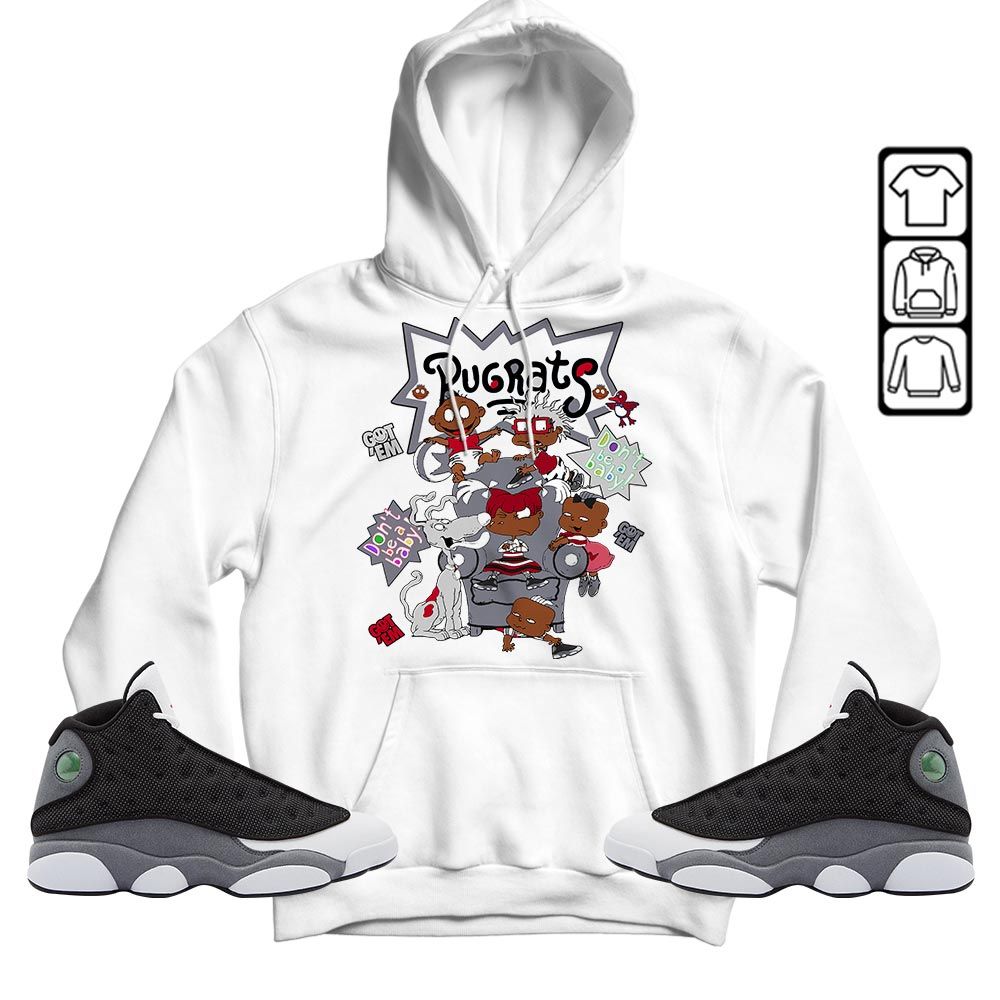 Melanin Rugrats Kids 90s Sneaker Shirt Match Black Flint 13s, Jordan Retro 13 Black Flint MKO T-Shirt Melanin Rugrats Kids 90s Sneaker Shirt Match Black Flint 13s, Jordan Retro 13 Black Flint MKO T-Shirt