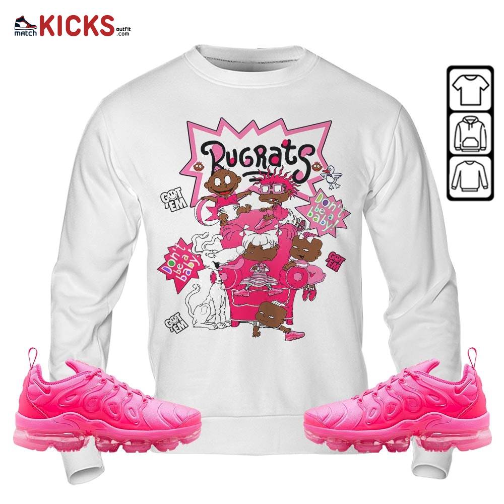Melanin Rugrats Kids 90’s Sneaker Shirt Match Plus Triple Pink, Air VaporMax Plus Triple Pink MKO Sweatshirt Melanin Rugrats Kids 90’s Sneaker Shirt Match Plus Triple Pink, Air VaporMax Plus Triple Pink MKO Sweatshirt