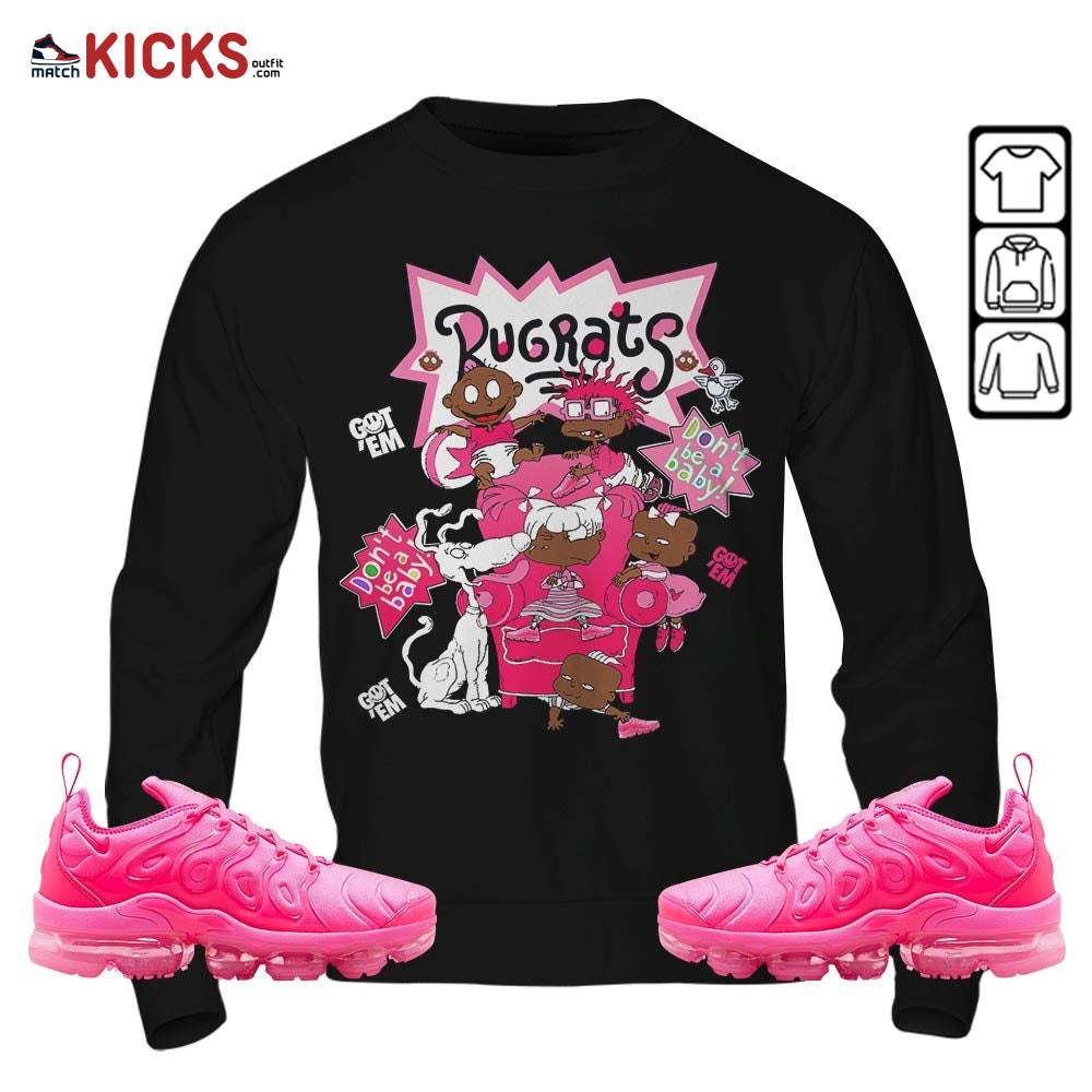 Melanin Rugrats Kids 90’s Sneaker Shirt Match Plus Triple Pink, Air VaporMax Plus Triple Pink MKO Sweatshirt Melanin Rugrats Kids 90’s Sneaker Shirt Match Plus Triple Pink, Air VaporMax Plus Triple Pink MKO Sweatshirt