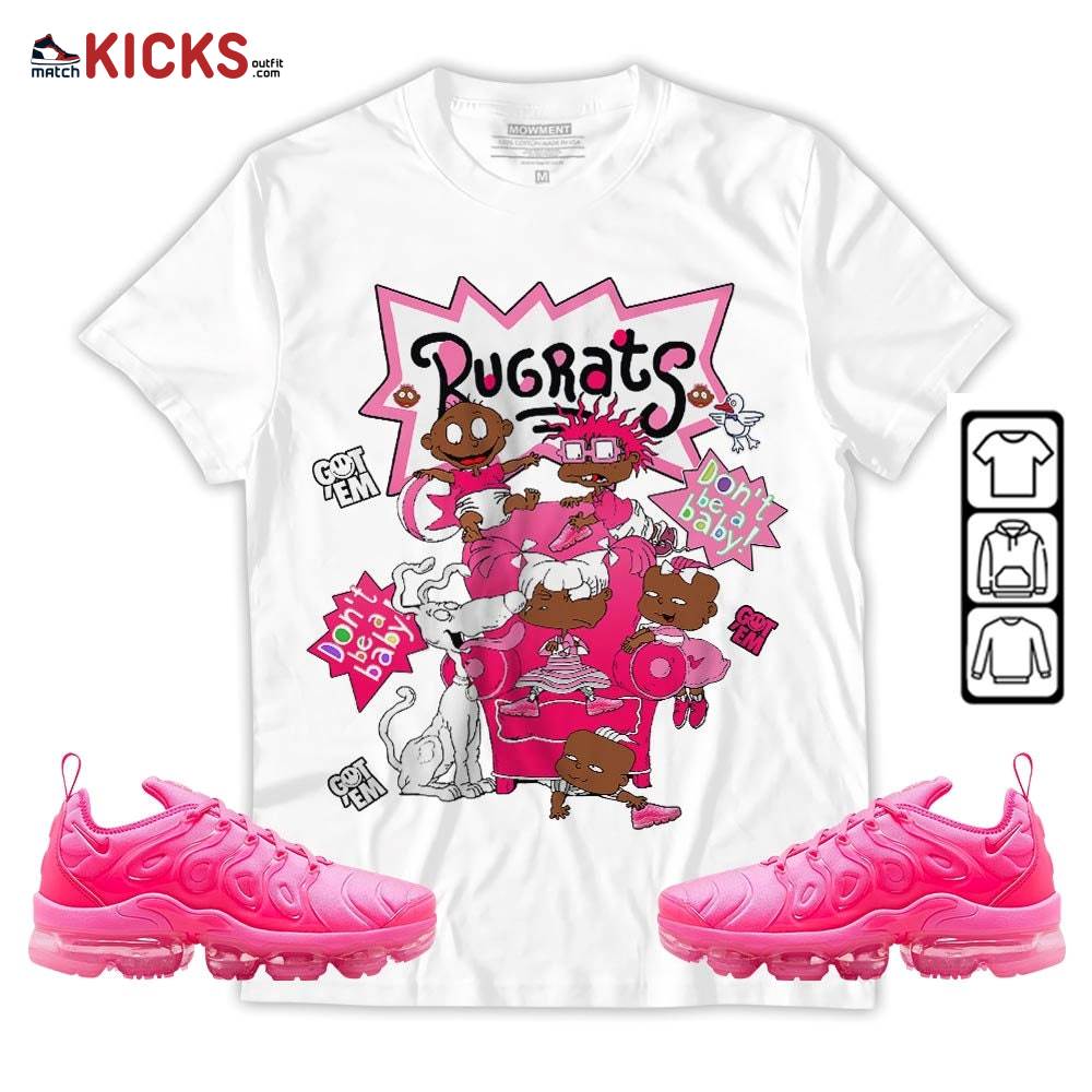 Melanin Rugrats Kids 90’s Sneaker Shirt Match Plus Triple Pink, Air VaporMax Plus Triple Pink MKO T-Shirt Melanin Rugrats Kids 90’s Sneaker Shirt Match Plus Triple Pink, Air VaporMax Plus Triple Pink MKO T-Shirt