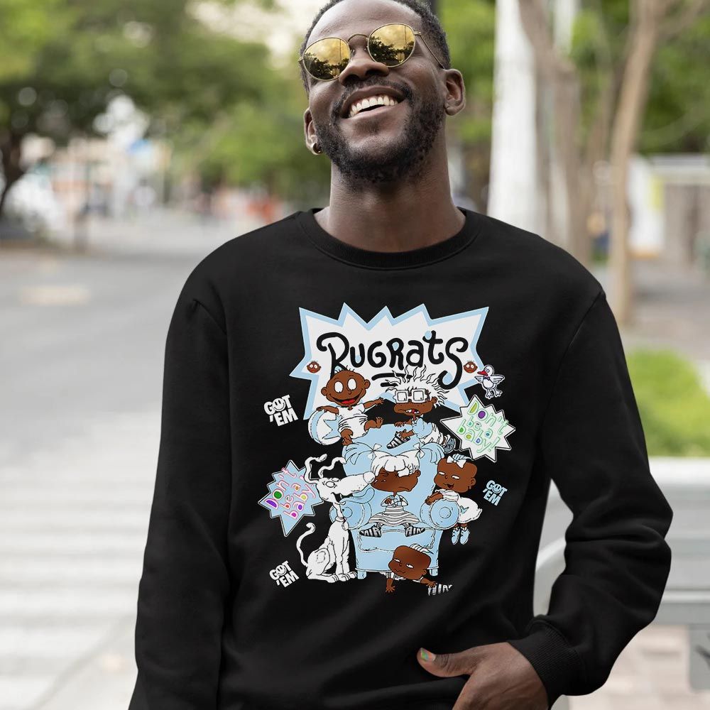 Melanin Rugrats Kids 90s Sneaker Shirt Match Uptempo Cobalt Bliss, Air More Uptempo Cobalt Bliss MKO Sweatshirt Melanin Rugrats Kids 90s Sneaker Shirt Match Uptempo Cobalt Bliss, Air More Uptempo Cobalt Bliss MKO Sweatshirt