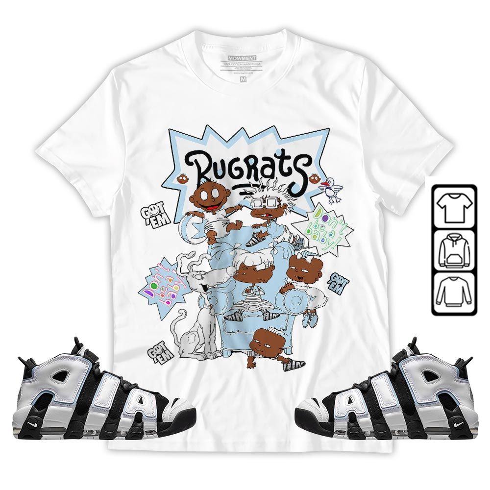 Melanin Rugrats Kids 90s Sneaker Shirt Match Uptempo Cobalt Bliss, Air More Uptempo Cobalt Bliss MKO T-Shirt Melanin Rugrats Kids 90s Sneaker Shirt Match Uptempo Cobalt Bliss, Air More Uptempo Cobalt Bliss MKO T-Shirt
