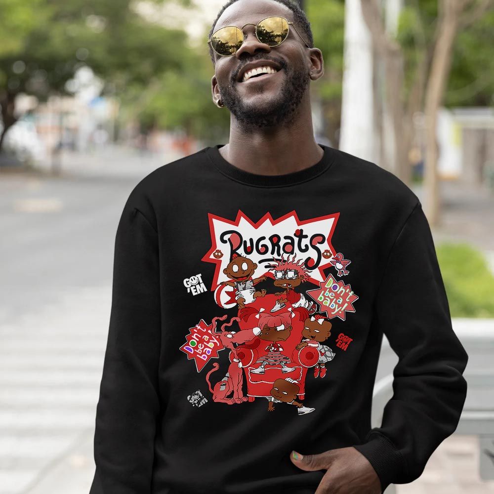 Melanin Rugrats Kids 90s Sneaker Shirt Match White Cement 3s, Jordan Retro 3 White Cement MKO T-Shirt Melanin Rugrats Kids 90s Sneaker Shirt Match White Cement 3s, Jordan Retro 3 White Cement MKO T-Shirt