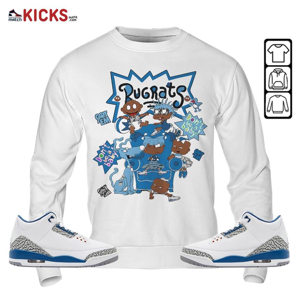 Melanin Rugrats Kids 90’s Sneaker Shirt Match Wizards 3s, Jordan Retro 3 Wizards MKO Sweatshirt Melanin Rugrats Kids 90’s Sneaker Shirt Match Wizards 3s, Jordan Retro 3 Wizards MKO Sweatshirt