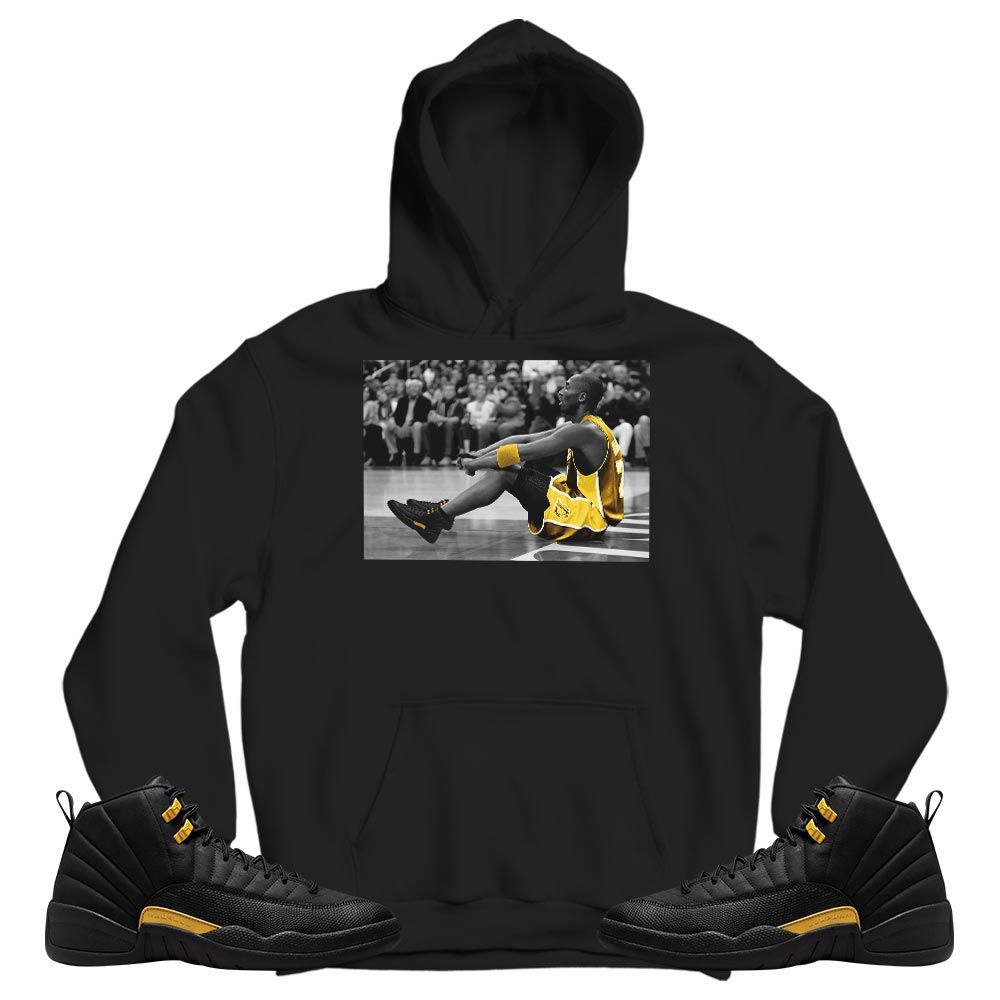 Memorial Bryant Goat Sneaker Shirt Match Black Taxi 12s, Jordan 12 Retro Black Taxi MKO T-Shirt