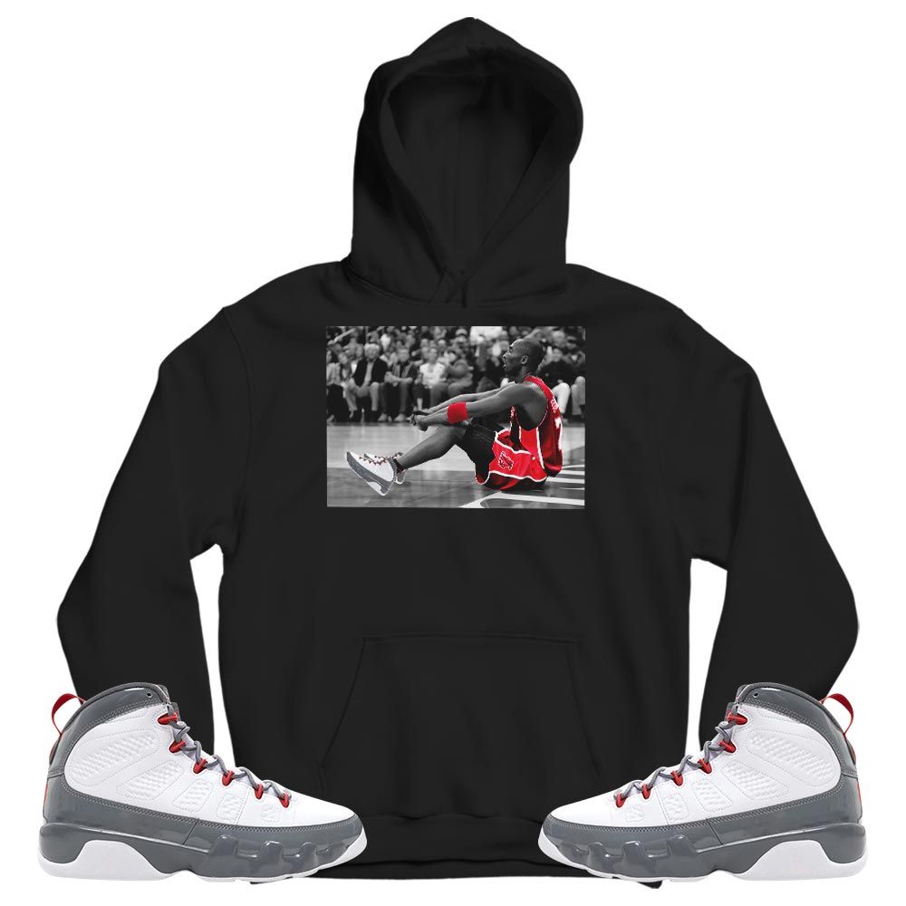 Memorial Bryant Goat Sneaker Shirt Match Grey Fire Red 9s, Jordan 9 Retro Fire Red MKO T-Shirt