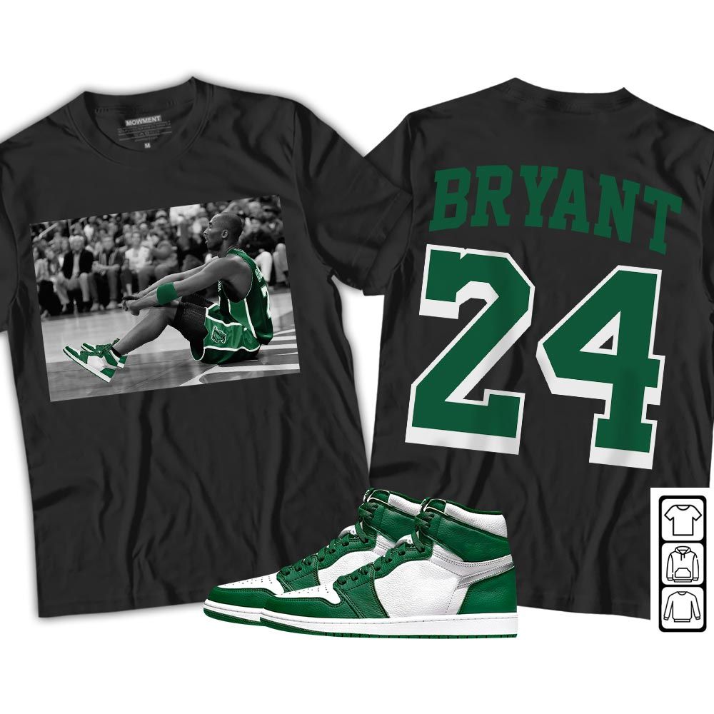 Memorial Bryant Goat Sneaker Shirt Match OG Gorge Green 1s, Jordan 1 Retro High Gorge Green MKO T-Shirt Memorial Bryant Goat Sneaker Shirt Match OG Gorge Green 1s, Jordan 1 Retro High Gorge Green MKO T-Shirt