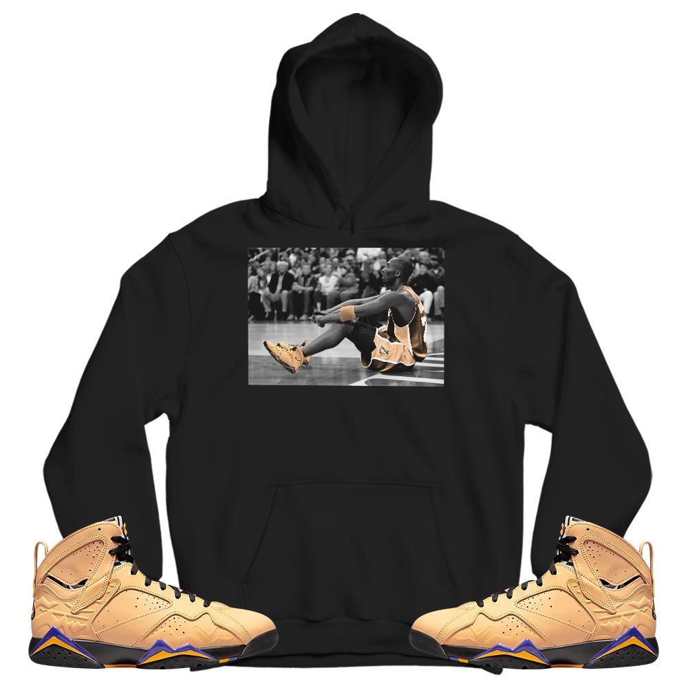 Memorial Bryant Goat Sneaker Shirt Match Vachetta Tan 7s, Jordan 7 SE Afrobeats MKO T-Shirt