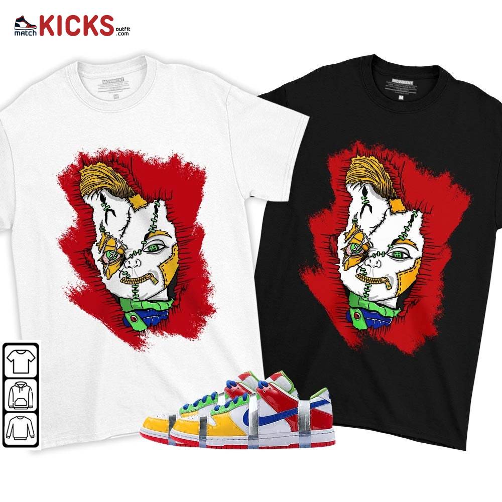 Misunderstood Chucky Sneaker Shirt Match SB Dunk Low eBay, SB Dunk Low Sandy MKO T-Shirt