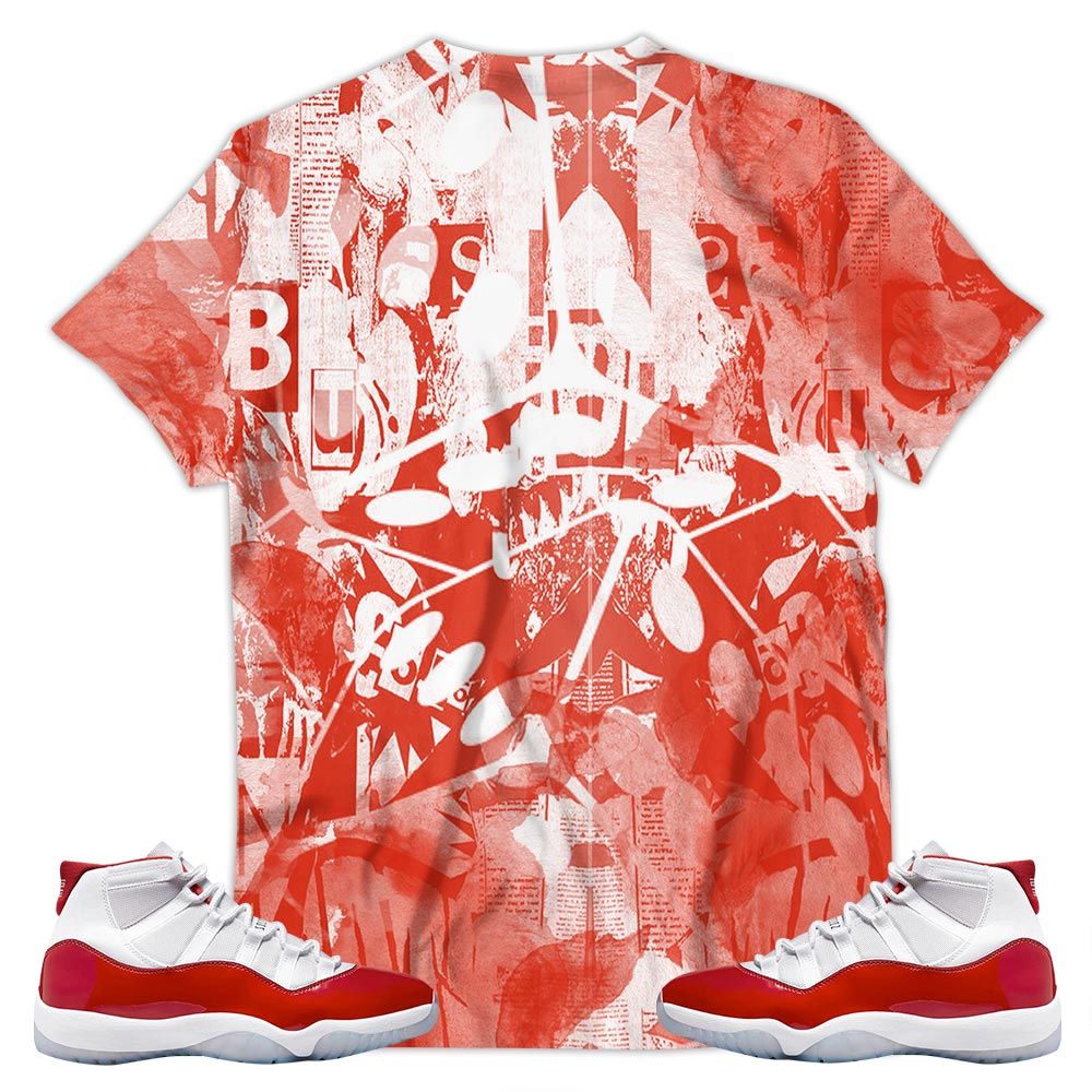 Misunderstood Duck Sneaker Shirt Match Cherry 11S, Jordan 11 Retro Cherry Hoodie Sweatshirt Tee All Over Print MKO Shirt